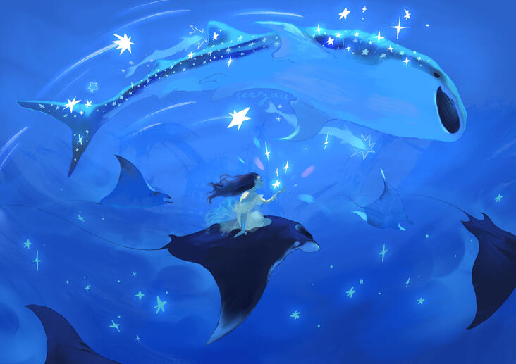 a sea of stars