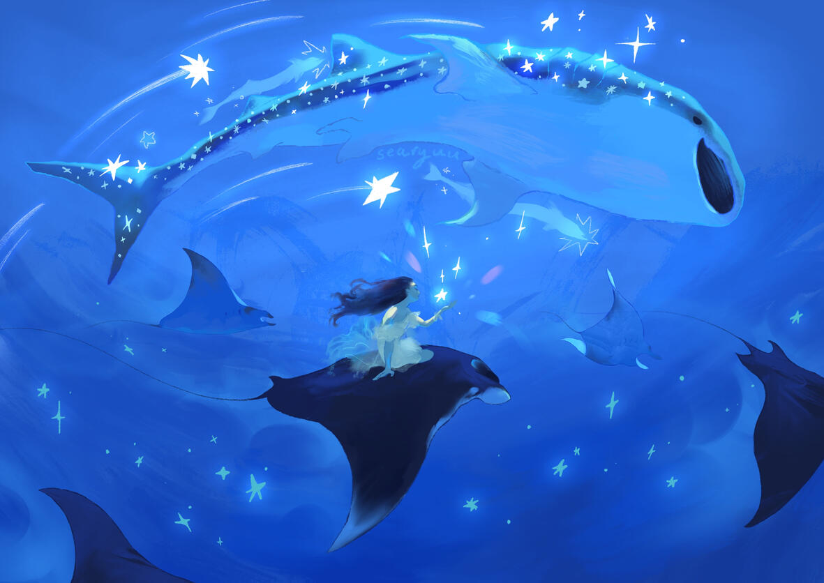 a sea of stars